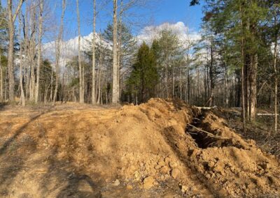 campground under construction